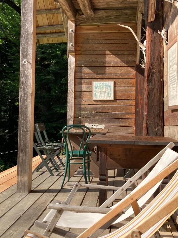Charmante Gästewohnung in altem Bauernhaus in alpiner Alleinlage Stanz Im Murztal Exterior foto