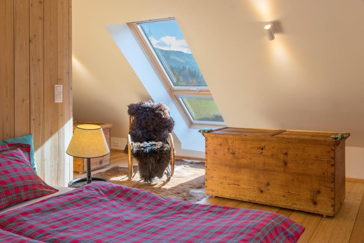 Charmante Gästewohnung in altem Bauernhaus in alpiner Alleinlage Stanz Im Murztal Exterior foto